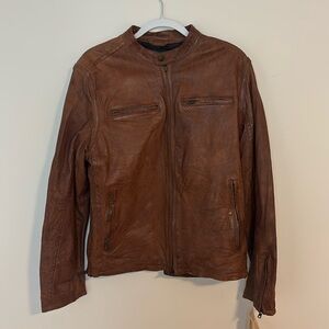 Levi's Brown Leather Jacket